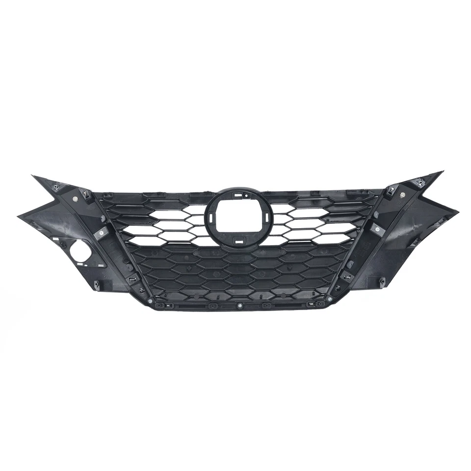 Fit For 2020-2021 Nissan Sentra Front Bumper Upper Grille Grill Black ＆ Chrome Foto 4 de 4