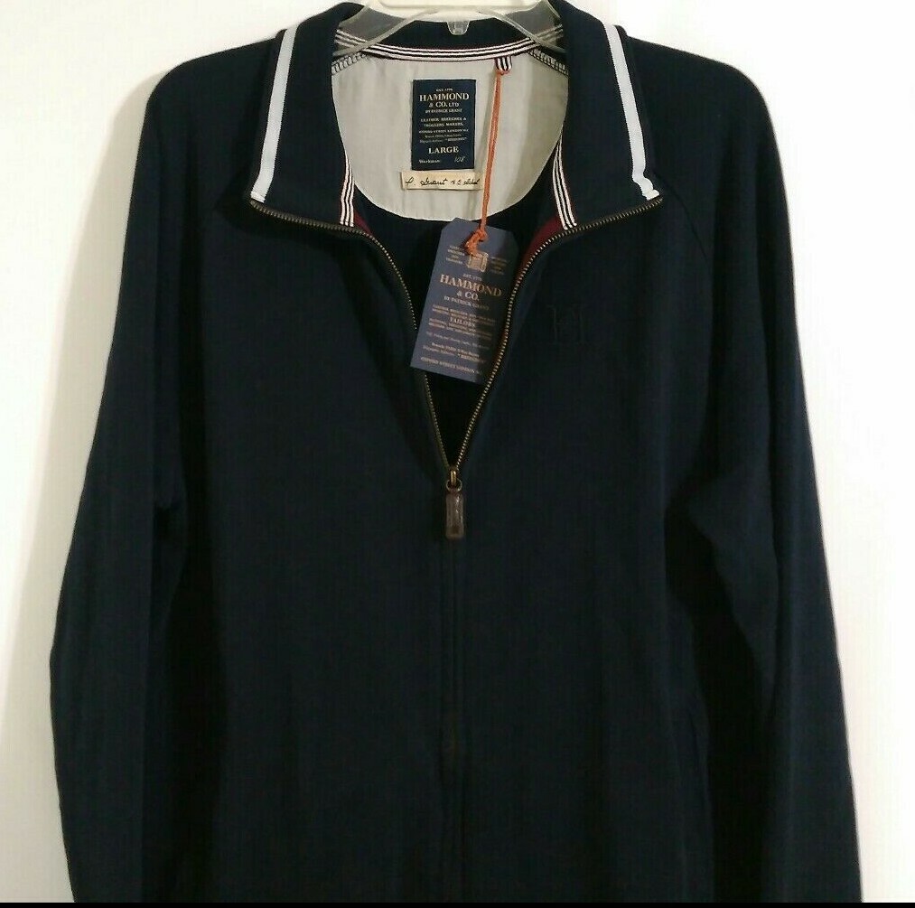 Hammond Company LTD Jacket Patrick Grant Full Zip Blue Jacket