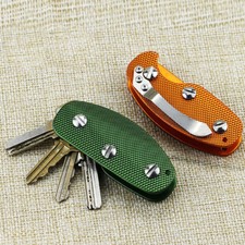 Aluminum Key Holder - Keys Organizer - Utility Clip Pocket Keychain M8