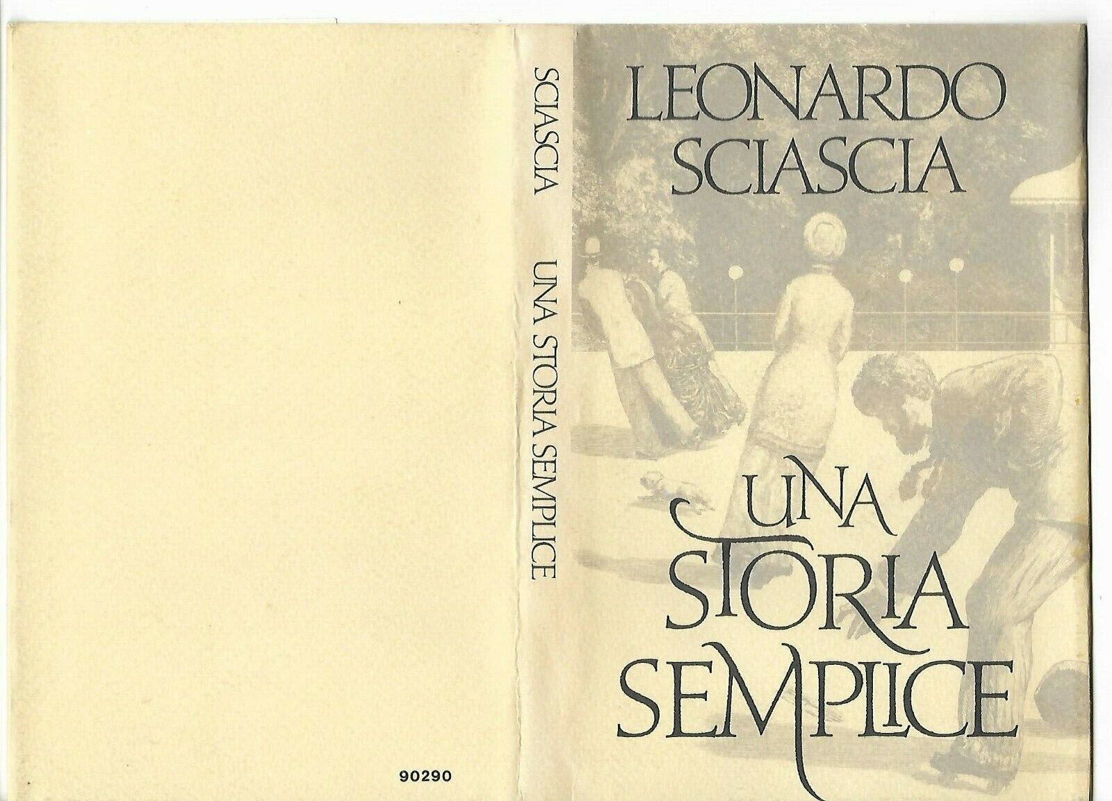 UNA STORIA SEMPLICE - LEONARDO SCIASCIA - EDIZIONE CDE 1990 LIBRO