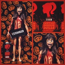SLEEPAWAY CAMP Angela CUSTOM HORROR DOLL OOAK 12 Inch Figure Censored Version