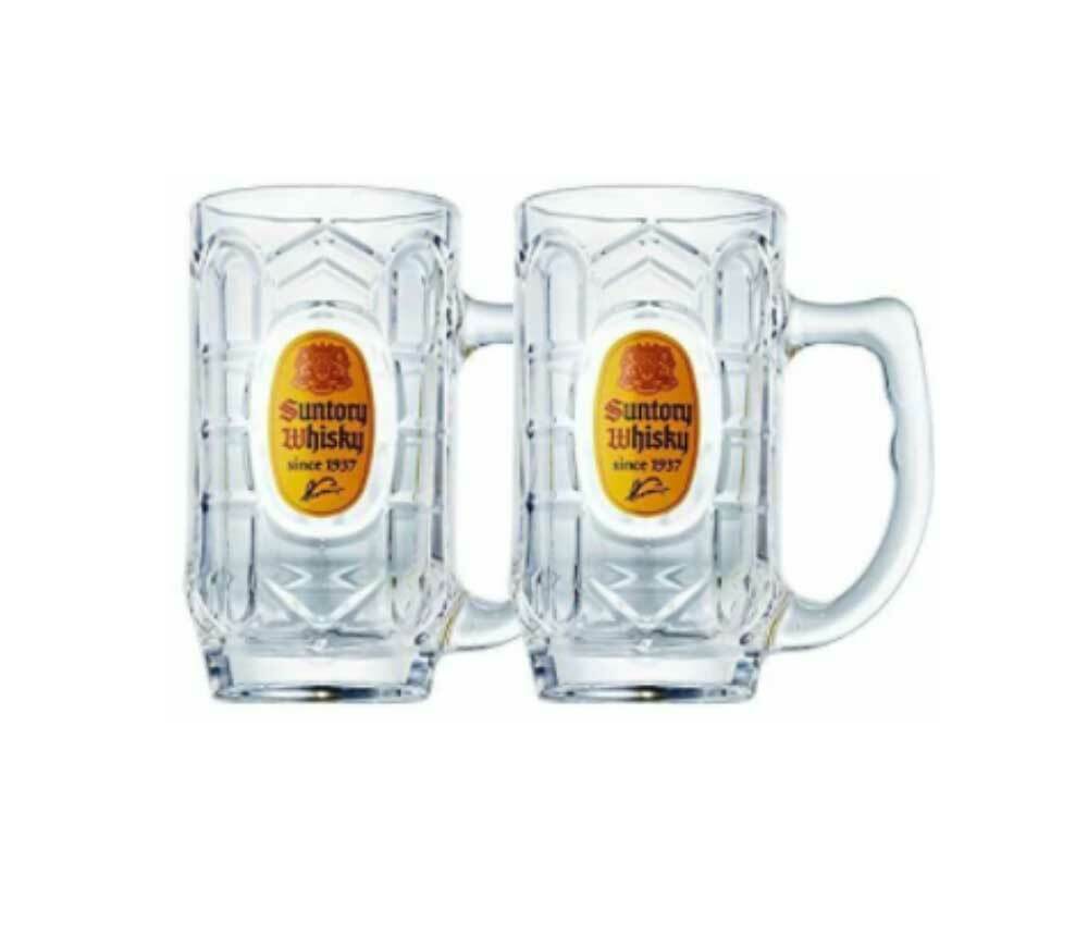 Suntory Whisky Original Kaku Highball Mug 2 pieces 12.7oz.375ml