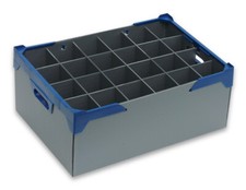 Glass Storage Boxes Crates | Safely Pack-Stack-Store and Deliver Your Glassware