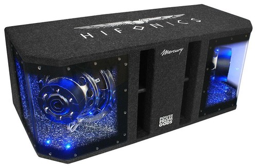 HIFONICS MR10DUAL 2 X 25 CM (10") Sistema De Subwoofer Dual Bandpass 1600 WATTS - Imagen 2 de 5