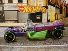 2022 Hot Wheels EXPOSED ENGINES Exclusive RIGOR MOTOR☆purple/green coffin☆LOOSE