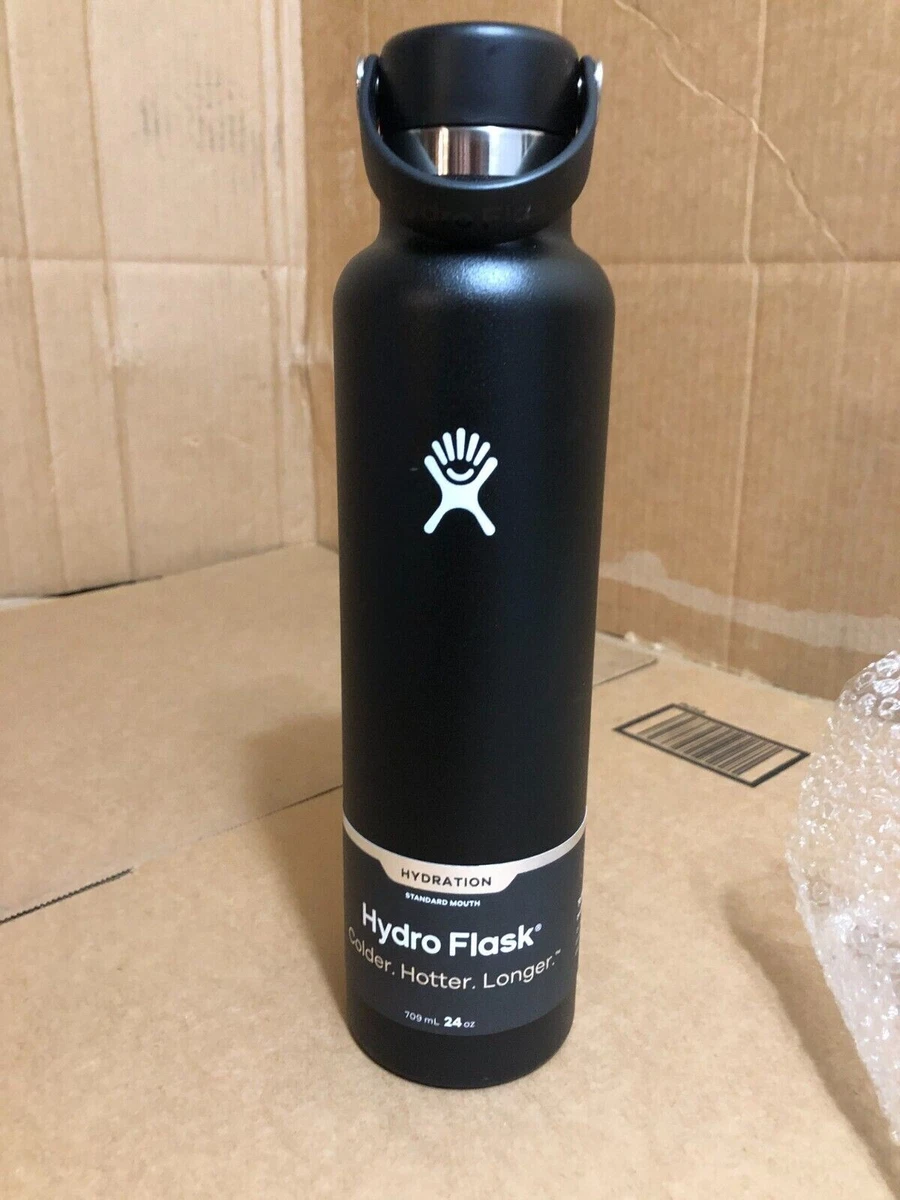 Hydro flask 24oz standard mouth best sale water bottle