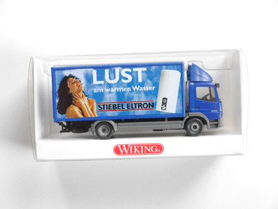 Koffer-Lkw Mercedes Atego 1217 (1223) STIEBEL LUST, Wiking 435 02 1:87 H0 ovp