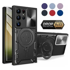For Samsung Galaxy S25 Ultra S24 FE S23 Shockproof Rugged Case+Screen Protector