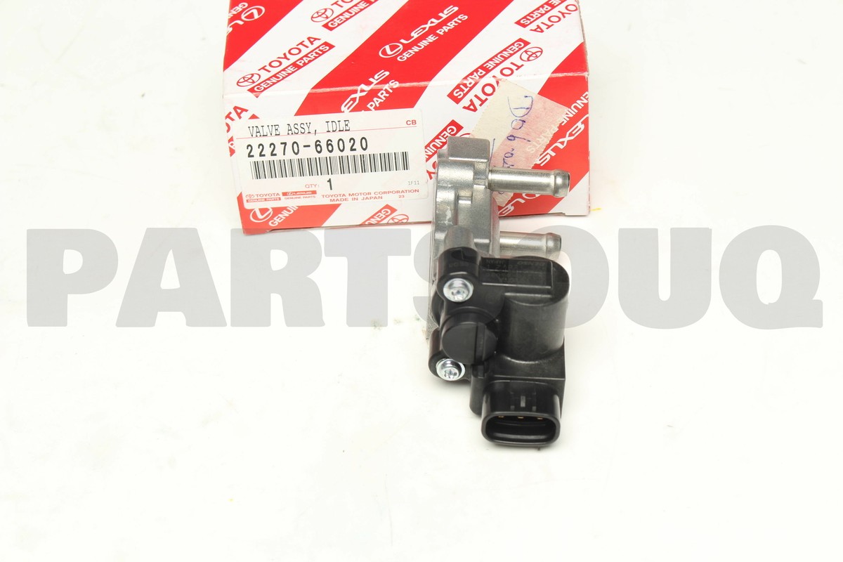 2227066020 Genuine Toyota VALVE ASSY, IDLE SPEED CONTROL(FOR
