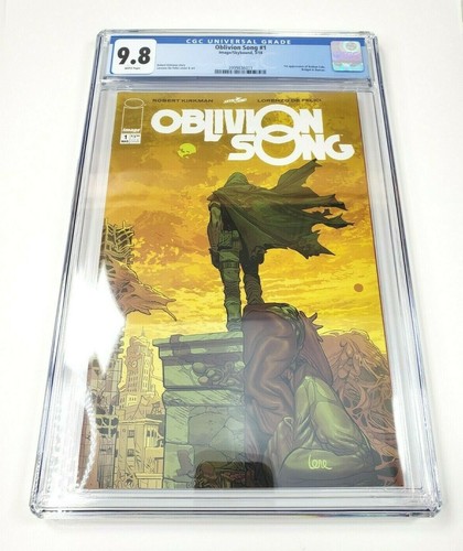 Cómics de imagen 2018 Robert Kirkman de Oblivion Song #1 CGC grado 9,8 - Imagen 3 de 4