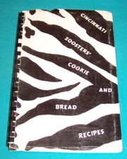Cincinnati Zoological Gardens Cookbook 1975 Zoosters Ohio OH