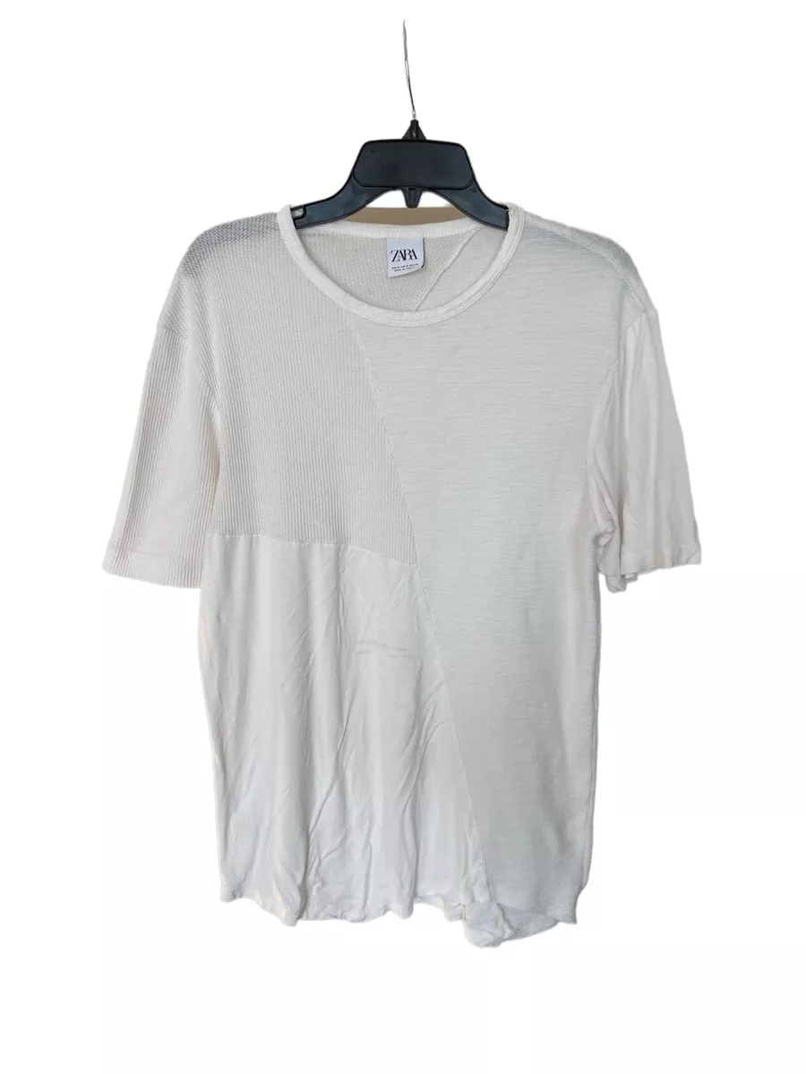 White t hotsell shirt zara