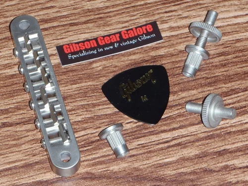 Gibson Les Paul Bridge Nashville Tune-o-matic Satin Nickel Guitar Parts SG HP X