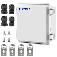 Waterproof Outdoor Project ABS Plastic Junction Box IP67 Weatherproof Dustpro...