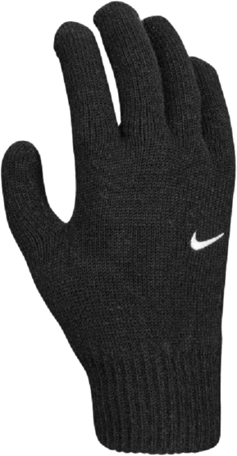 Nike Men's Swoosh Knit 2.0 Gloves, Black/White, L-Xl - Image 2