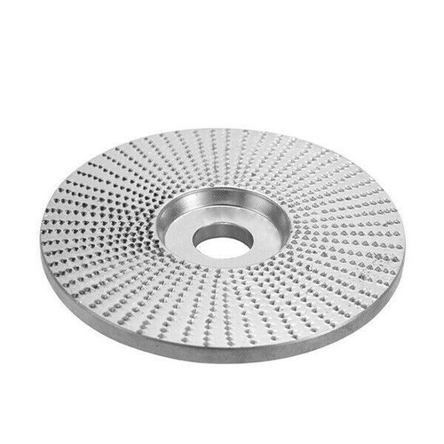 DISCO 115mm SMERIGLIATRICE ANGOLARE MOLA LEGNO RASPA INTAGLIO LEVIGATURA - Foto 1 di 2