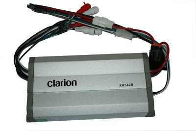 Clarion XR5420 Class D 400W RMS 4-Channel Motorcycle Amp Car Audio