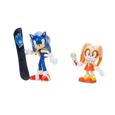 Sonic the Hedgehog 4'' Figure 2 Pack - Modern Sonic and Cream