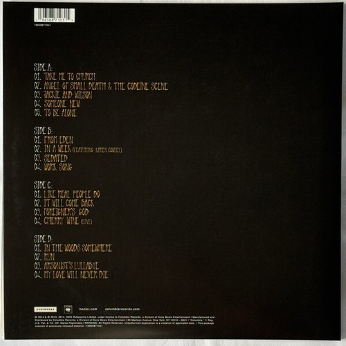 Hozier Self Titled OLIVE GREEN 2xLP Vinyl Album Limited Edition Deluxe RARE NEW - Picture 3 of 6