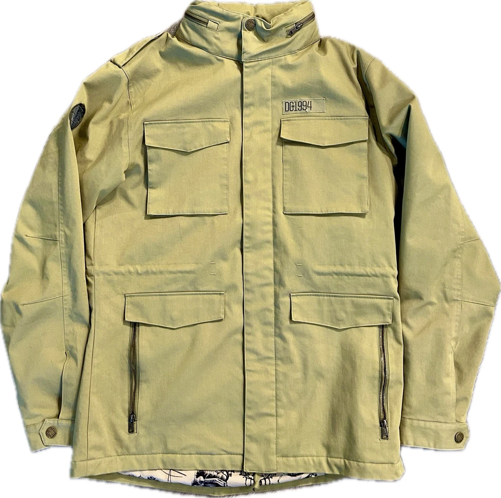 DC 10k Jacket Men’s X-LARGE - Ski Snowboard Winter Army Green