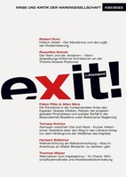 Exit! Krise Und Kritik Der Warengesellschaft Robert Kurz