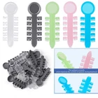 cuñas de rotación ortodóntica dental con almohadillas rotativas elásticas wedges