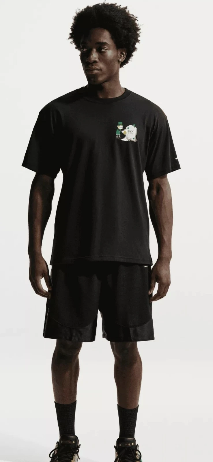 NWT Nike LeBron Nike Max90 Loose Fit Green With Envy T-shirt Mens Large