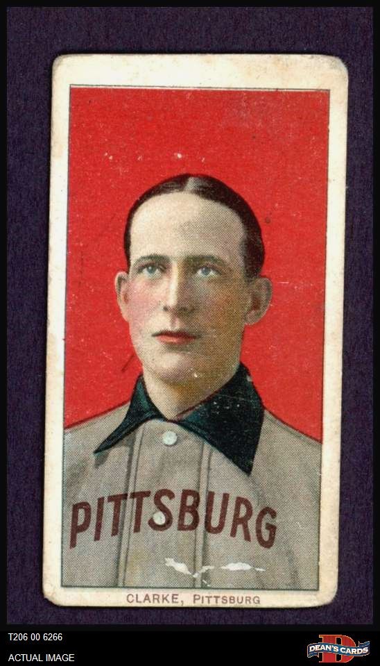1909 T206 Fred Clarke Portrait Pirates HOF VARIATION 1.5 - FAIR