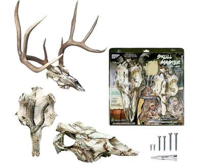 #ad Skull Master by Illusion Snow Camo European Mount Antler Mounting Kit $64.99