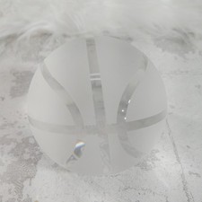 WNBA Washington Mystics Glass Basketball Founding Fans Paperweight  1998