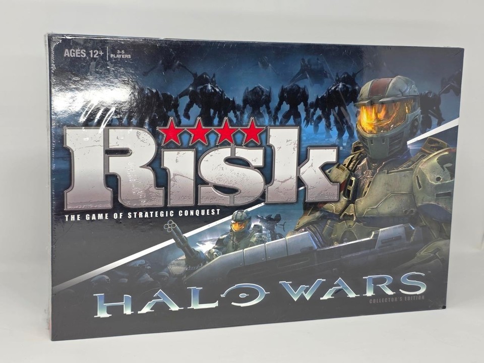 NEW SEALED 2009 RISK HALO WARS COLLECTORS EDITION~HASBRO~FREE US SHIP ...