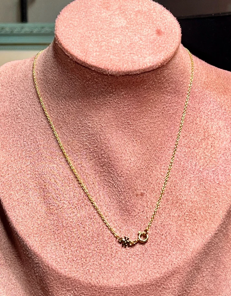 Hermoso collar Kira de oro Tory Burch - NUEVO SIN ETIQUETAS Foto 4 de 4