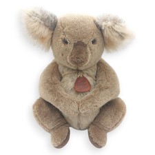 Vintage Dakin Elegante Koala Plush 17" Stuffed Animal 1984