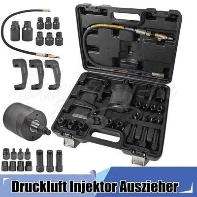 Diesel Pneumatischer Druckluft Injektoren Auszieher Einspritzdüsen Abzieher Set - Bild 1 von 4