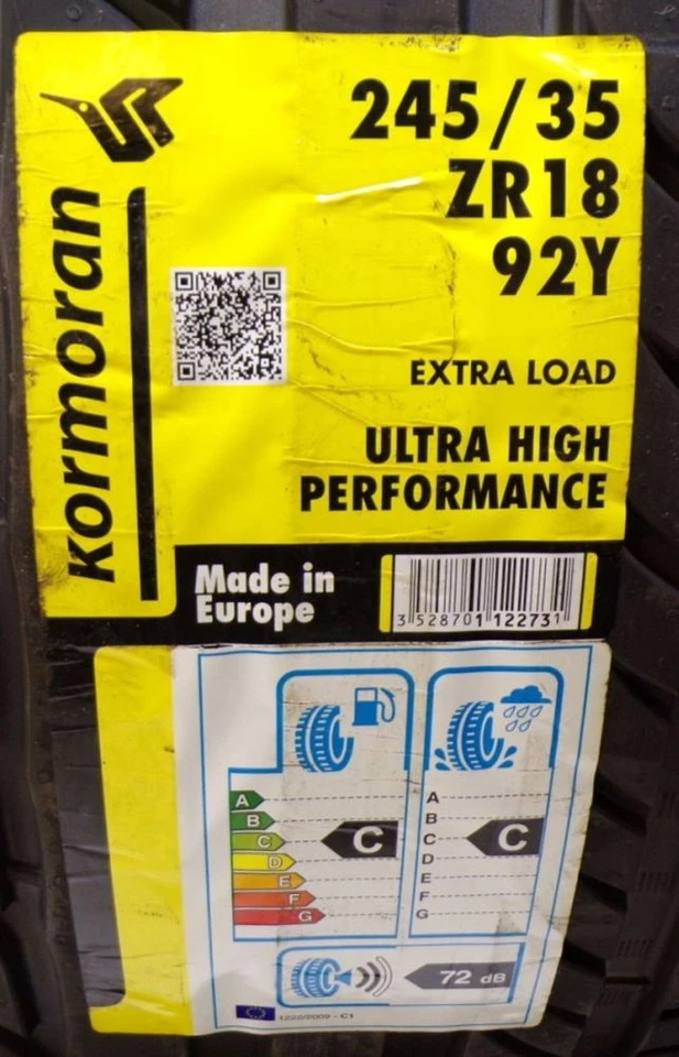 Sommerreifen 245/35 R18 92Y / Satz (2 Stk.) Kormoran - Bild 2 von 4