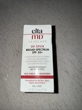 EltaMD UV Stick SPF 50+ Broad-Spectrum 1.3 oz New In Box