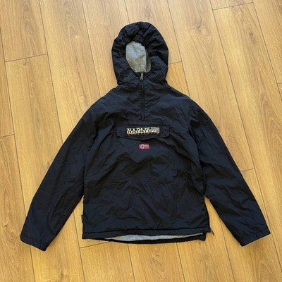 Napapijri Skidoo Anorak Bomber Jacket Windbreaker Size 16/170 S Vintage