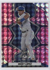 2022 Panini Mosaic Pink Camo Mosaic Prizm Nicholas Lopez Nicky Lopez #135 10cj