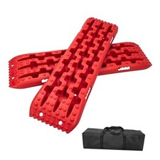 Recovery Traction Boards, Offroad Tracks Board, Traction Tire Ladder, 41"-Red