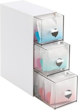 Tea Storage Boxes Handy Tea Box Storage with 3 Drawers for Different Types of T