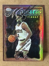 1996 Topps Finest Maestros Refractor Dale Ellis 59 With Coating 