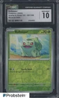 2023 Pokemon Scarlet & Violet 151 001/165 Bulbasaur Reverse Holo CGC 10 GEM MINT