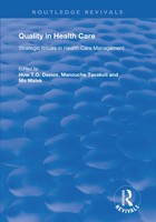 Quality In Health Care | Manouche Tavakoli | Taschenbuch | Englisch | 2021