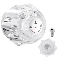 Faucet Handle Replacement Compatible with Delta Faucet RP2391 Single Clear Kn...