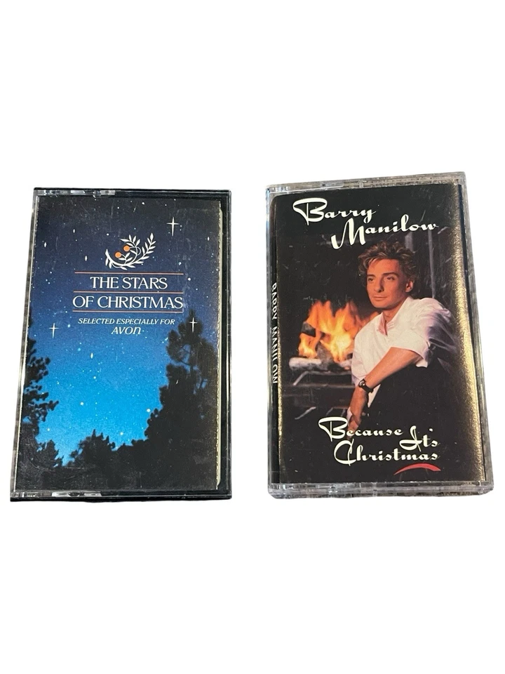 Mix Lot 5 Cassette Christmas Music Elvis Kenny Rogers Manilow Statler Bros Vario Foto 4 de 4