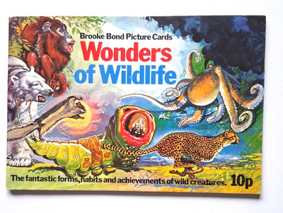Wonders of Wildlife Brooke Bond 1976 Original Album unbenutzt ohne Karten