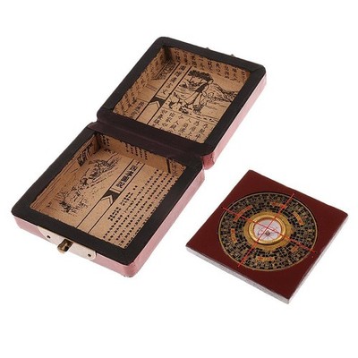 Feng Kompass 3 Zoll Werkzeug Luo Pan Fengshui Geomantischer Kompass aus