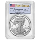 2026-W $1 1-oz Proof American Silver Eagle PCGS PR69DCAM FS Flag Label