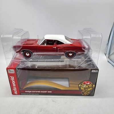 35Y Auto World 1:18 Scale 1969 Dodge Coronet Super Bee Hemi Red White Class '69