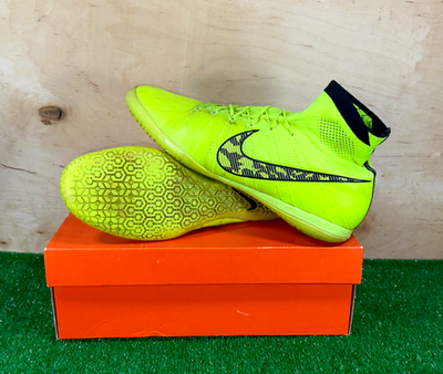Nike Elastico SuperFly Proximo IC 641597-710 US11.5 Elite Green
